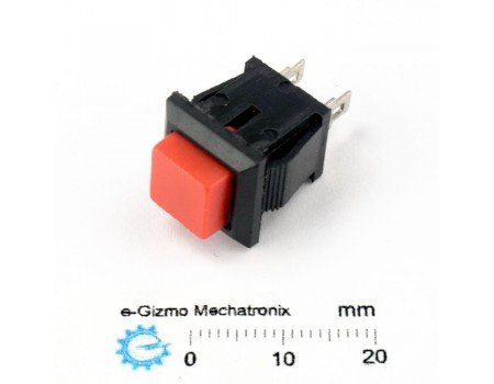 DS-430 Pushbutton Switch RED Normally Open