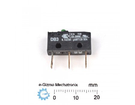 Cherry DB3 High Precsion Micro Limit Switch SPDT 0.1A UL CUL ENEC