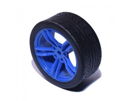 Vanity Wheel- Blue/Black