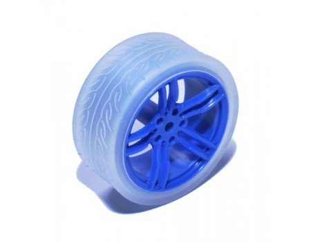 Vanity Wheel- Blue/White