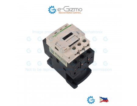 Schneider 5.5kW 24VAC coil 3-poles Contactor with Auxi Contacts LC1D12B7C [USED]