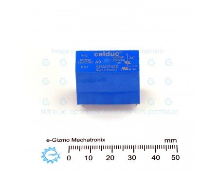 Celduc AC Solid State Relay 12-275VAC SPA07429