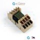 4-gang Industrial Relay in Compact Din Rail Mounting Socket [Surplus]