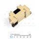 4-gang Industrial Relay in Compact Din Rail Mounting Socket [Surplus]