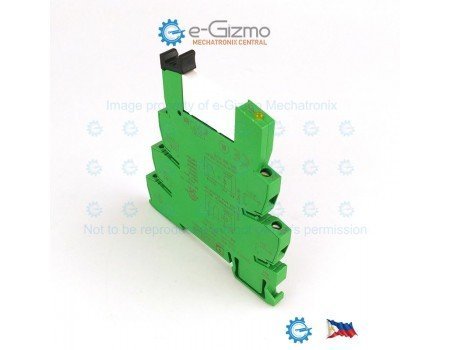 Phoenix Contact 2961105 24V 6A SPDT Relay with Base 6mm Thick