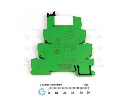 Phoenix Contact 2961105 24V 6A SPDT Relay with Base 6mm Thick