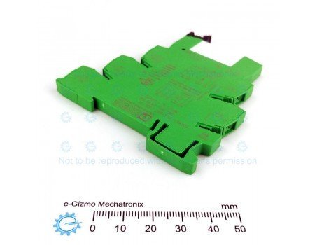 Phoenix Contact 2961105 24V 6A SPDT Relay with Base 6mm Thick