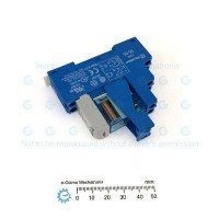 Finder 12V 10A DPDT with DIN Socket