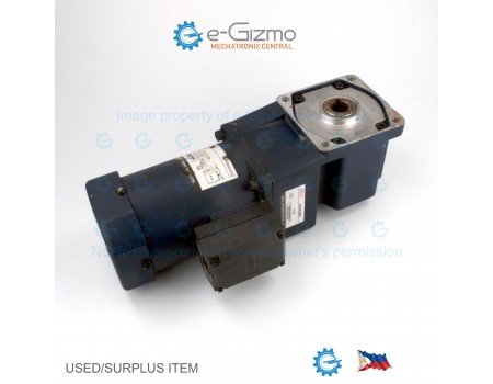 JSCC 90W AC Motor 1:25 Right Angle Gearhead 90YS90GV22+90GK(F)25RC [Surplus]