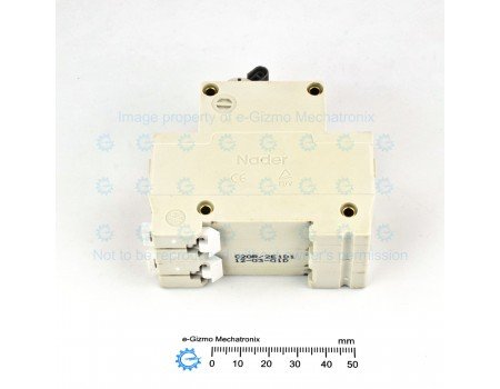 Nader 2-pole Circuit Breaker 20A NDM1A-63-C20 [USED]