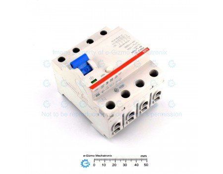 ABB 4-pole 25A Residual Current RCCB ELB GFI Circuit Breaker F204 [Surplus]