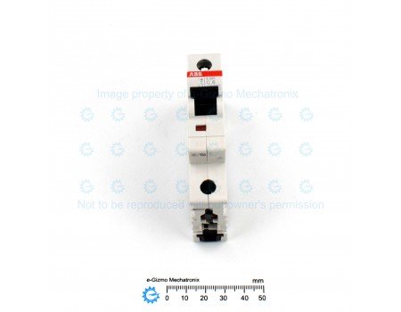 ABB 1-pole 6A 230V Circuit Breaker S201-C6 [Surplus]