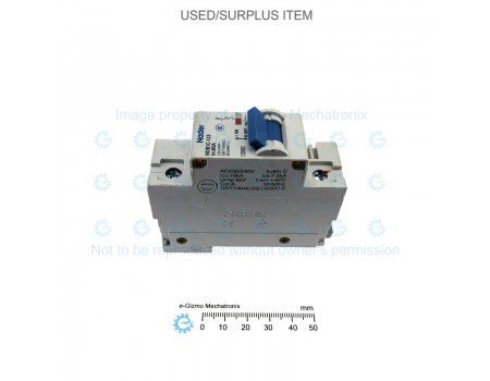 Nader 1-pole Circuit Breaker 80A NDB1C-125-C80 [USED]