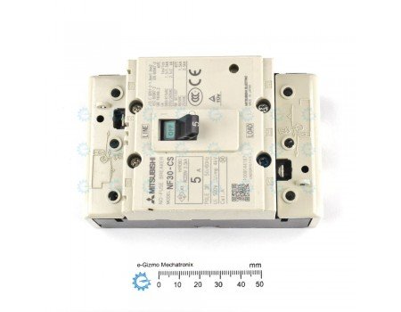 Mitsubishi NF30-CS AC Circuit Breaker Protector for Equipment 5A 3Pole Mitsubishi NF30-CS AC Circuit Breaker Protector for Equipment 5A 3Pole