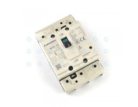 Mitsubishi NF30-CS AC Circuit Breaker Protector for Equipment 5A 3Pole Mitsubishi NF30-CS AC Circuit Breaker Protector for Equipment 5A 3Pole