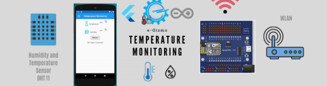 eTempMonitoring App Demo with NodeMCU ESP8266 eTempMonitoring App Demo with NodeMCU ESP8266