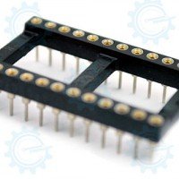 DIP IC Socket Big 24-Pins ( Hirel )