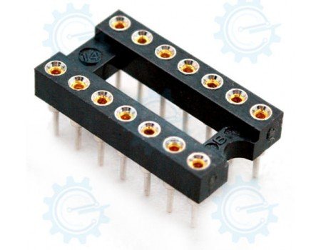 DIP IC Socket 14-Pins ( Hirel )