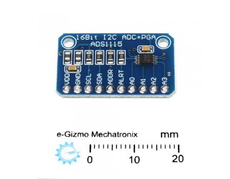 ADS1115 16-Bit Analog to Digital Converter ADC Module ADS1115 16-Bit Analog to Digital Converter ADC Module