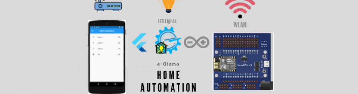 NodeMCU with eHomeAutomation App Demo