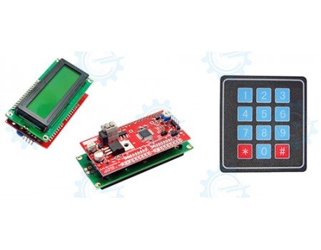 Serial LCD II 2X16 with Keypad 4X3 Function Serial LCD II 2X16 with Keypad 4X3 Function
