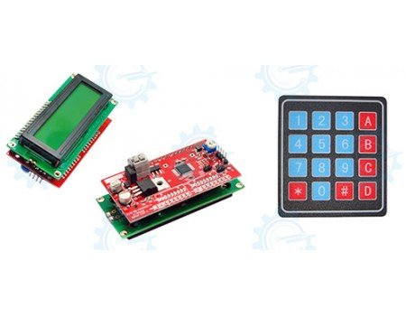 Serial LCD II 2X16 with Keypad 4X4 Function Serial LCD II 2X16 with Keypad 4X4 Function