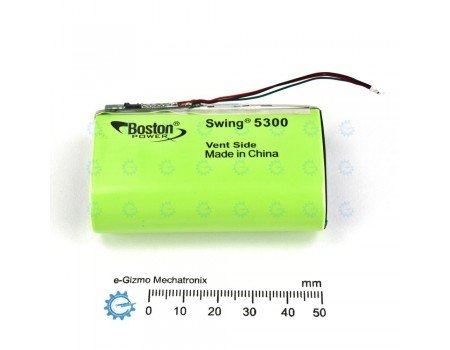 3.7V 5300mAh True Rated Li-ion Rechargeable Battery with BMS module Swing 5300