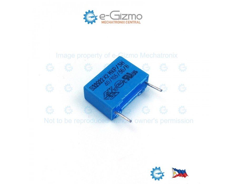 Epcos TDK 0.22uF 305VAC MKP B32922 Class X2 RFI Suppression