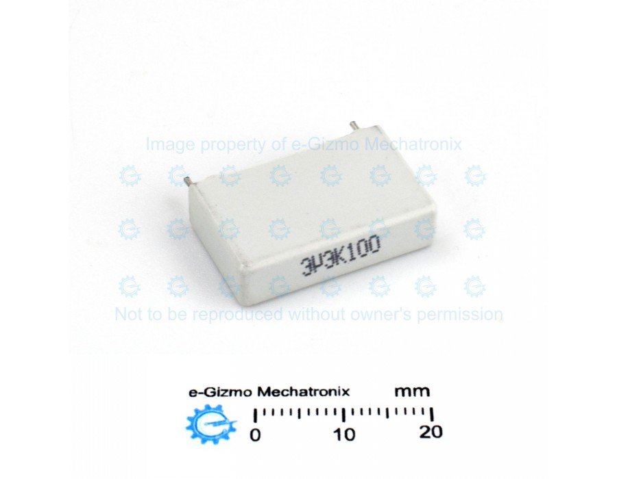 Kemet MMK High Reliability Capacitor 3.3uF 100VDC 63VAC MMK22