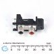 2 Pole Low Noise RCA Jack with Shorting Contacts PC Mount Vertical 2 Pole Low Noise RCA Jack with Shorting Contacts PC Mount Vertical
