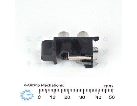 2 Pole Low Noise RCA Jack with Shorting Contacts PC Mount Vertical 2 Pole Low Noise RCA Jack with Shorting Contacts PC Mount Vertical