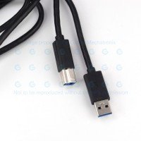 1.8M USB 3.0 USB A to B Square Connector Cable for Monitor,HDD,Camera, Printer