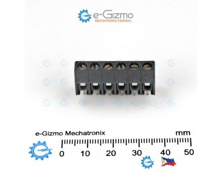 Weco 97 6 pole Screw Terminal Connector PCB Mounting Weco 97 6 pole Screw Terminal Connector PCB Mounting