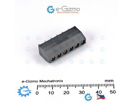 Weco 97 6 pole Screw Terminal Connector PCB Mounting Weco 97 6 pole Screw Terminal Connector PCB Mounting