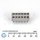 6 pole Screwless Terminal Connector PCB Mounting 5A 6 pole Screwless Terminal Connector PCB Mounting 5A