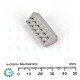 6 pole Screwless Terminal Connector PCB Mounting 5A 6 pole Screwless Terminal Connector PCB Mounting 5A