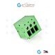 Dinkle PCB Screw Terminal Block 3-way 32A 5mm pitch DT-123 Dinkle PCB Screw Terminal Block 3-way 32A 5mm pitch DT-123