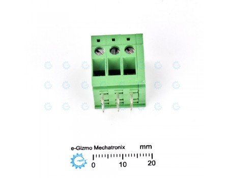 Dinkle PCB Screw Terminal Block 3-way 32A 5mm pitch DT-123 Dinkle PCB Screw Terminal Block 3-way 32A 5mm pitch DT-123