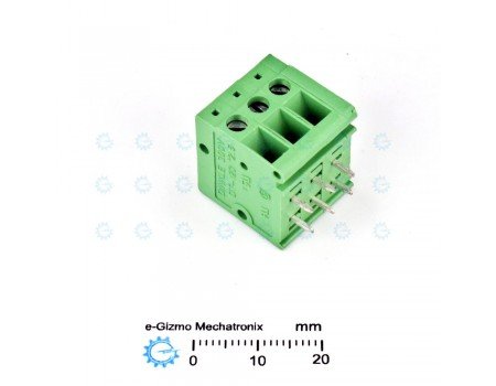 Dinkle PCB Screw Terminal Block 3-way 32A 5mm pitch DT-123 Dinkle PCB Screw Terminal Block 3-way 32A 5mm pitch DT-123