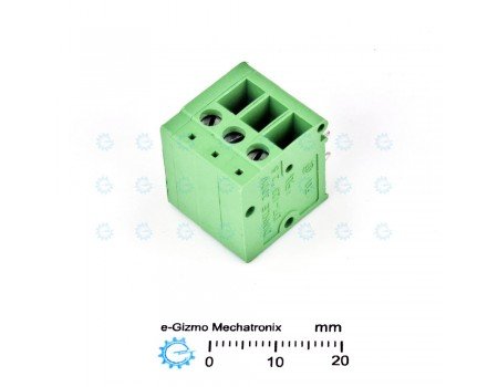 Dinkle PCB Screw Terminal Block 3-way 32A 5mm pitch DT-123 Dinkle PCB Screw Terminal Block 3-way 32A 5mm pitch DT-123