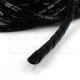 10Meters PE Spiral Cable Wire Wrap Organizer d12mm x 10M Black
