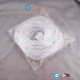 10Meters PE Spiral Cable Wire Wrap Organizer d8mm x 10M White