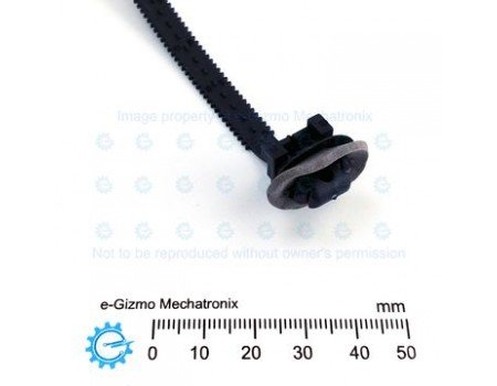 Automotive Car Cable tie 8W x 140L with Retainer Clip Automotive Car Cable tie 8W x 140L with Retainer Clip