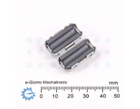Snap ON RFI Ferrite 5x3.5mm Capacity Clamp Snap ON RFI Ferrite 5x3.5mm Capacity Clamp