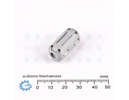 Snap ON RFI Ferrite 5x3.5mm Capacity Clamp Snap ON RFI Ferrite 5x3.5mm Capacity Clamp
