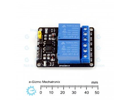 2-Ch 12V Relay Module 2-Ch 12V Relay Module