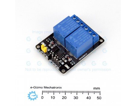 2-Ch 12V Relay Module 2-Ch 12V Relay Module