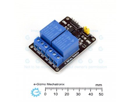 2-Ch 12V Relay Module 2-Ch 12V Relay Module