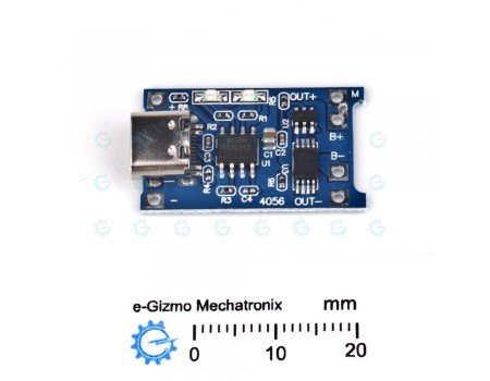 Enhanced TP4056 Type C USB Port Li-ion Charger Module 1A with BMS Protection Enhanced TP4056 Type C USB Port Li-ion Charger Module 1A with BMS Protection