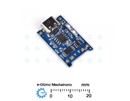 Enhanced TP4056 Type C USB Port Li-ion Charger Module 1A with BMS Protection Enhanced TP4056 Type C USB Port Li-ion Charger Module 1A with BMS Protection